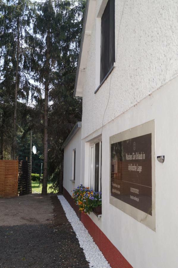 Ferienhaus Zum Jagdschlosschen Letschin Exterior foto